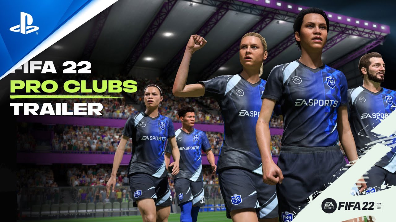 FIFA 22 | Официальный трейлер Клубов Профи | PS5, PS4