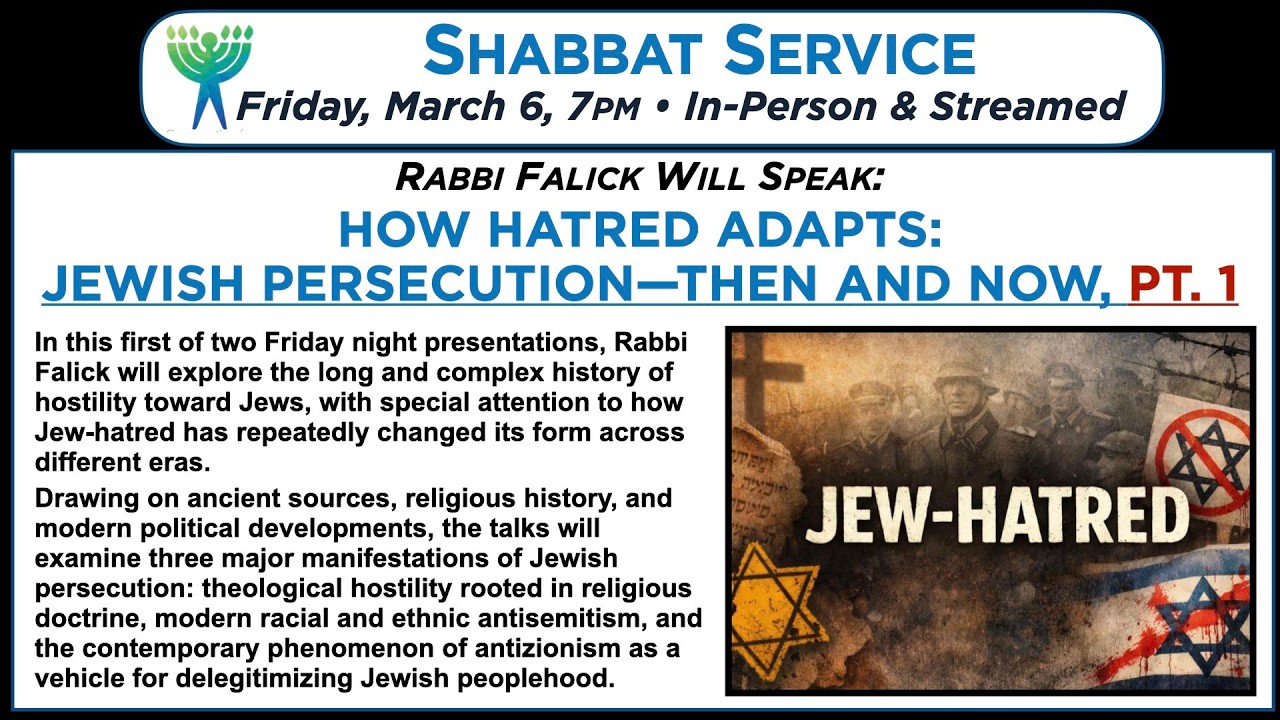 Live Stream - March 6, 7pm