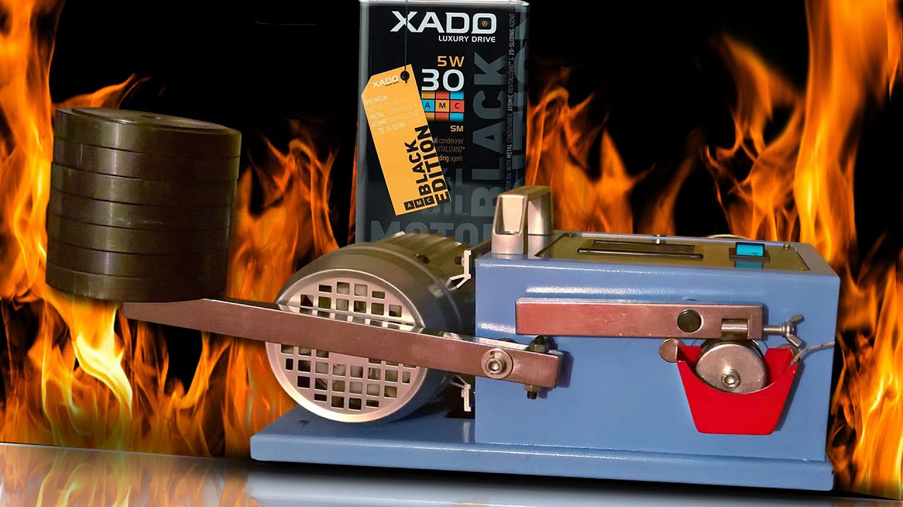 Xado AMC Black Edition 5W30 Engine Oil Test 100°C Piotr Tester #automobile