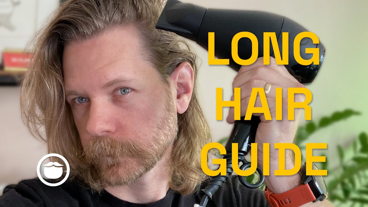 Men's Long Hair Styling Guide | LIVE