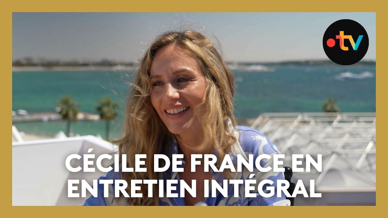 #Cannes2025. Cécile de France en entretien pour 