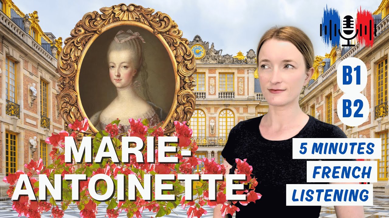 Marie-Antoinette - La dernière reine française | 5 Minutes Slow French with Subtitles 🇫🇷