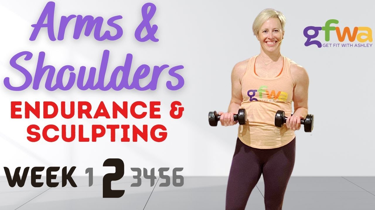 Just 10 Minutes? Week 2 of 6 Week Program to STRONGER Arms & Shoulders.