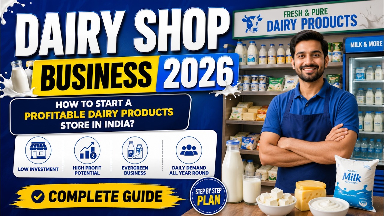 Бизнес по продаже молочных продуктов 2026 🥛 | Как открыть прибыльный магазин молочных продуктов в...