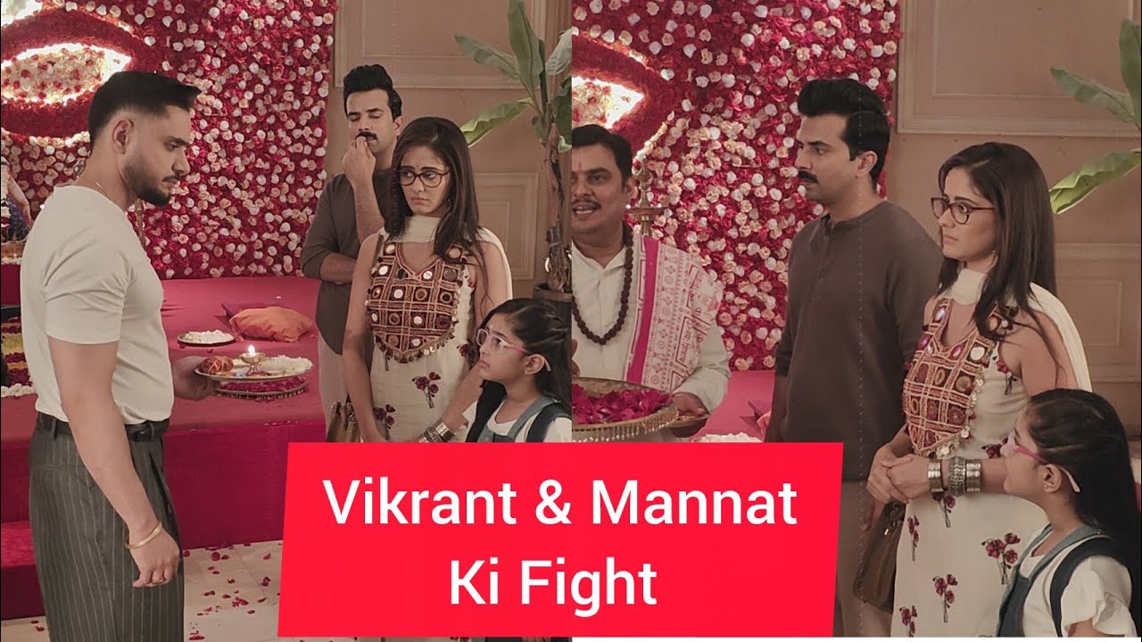 Mannat Serial Today Episode | Vikrant Ne Kiya Puja Aapne Beti Ka Se Milka Hua Emotional Moments