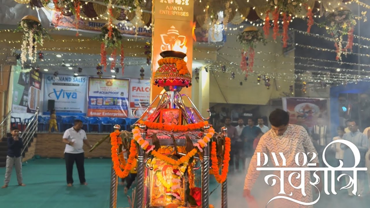Day-2 Navratri 2025 | Shri kutch kadva patidar samaj Bilaspur 