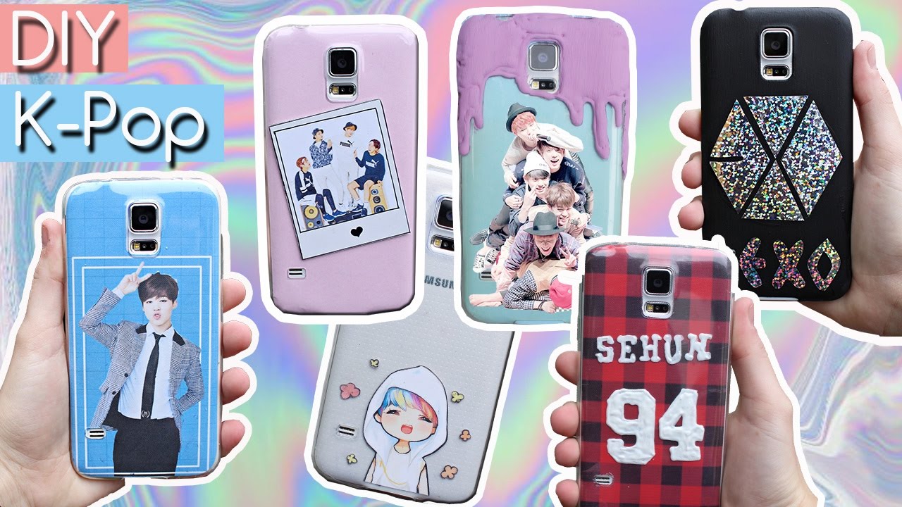 DIY CAPINHAS K-Pop | BTS E EXO