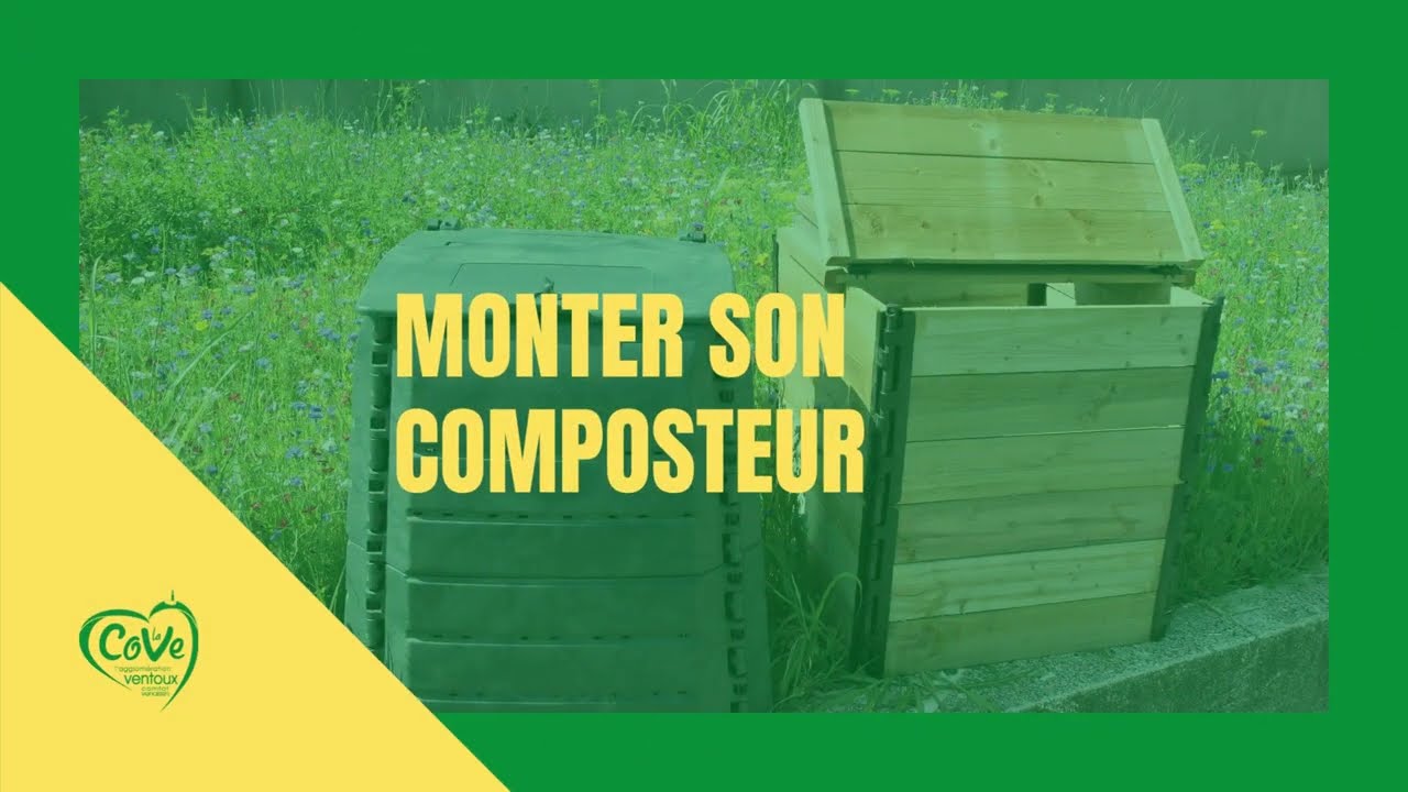 Comment monter et installer son composteur ?