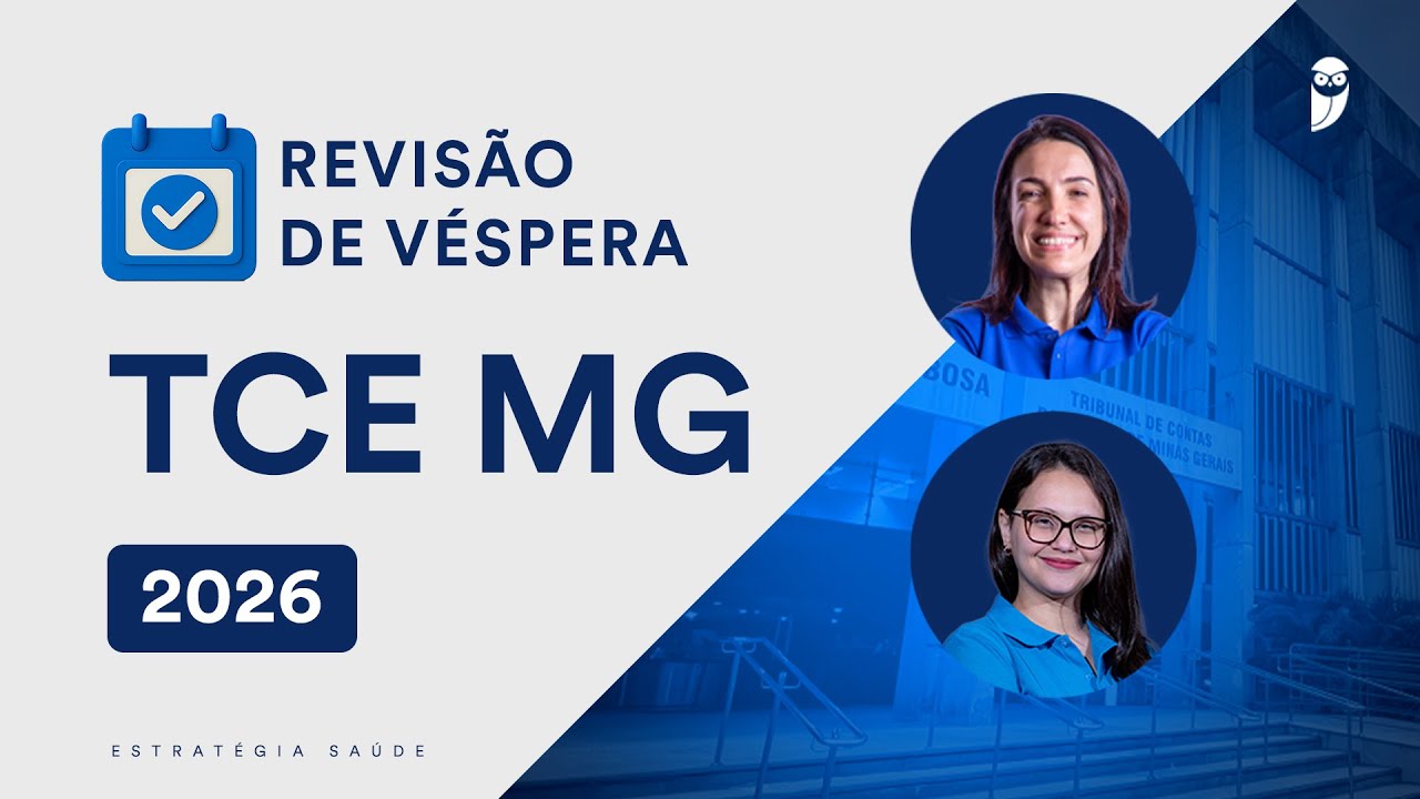 Revisão de Véspera TCE MG 2026