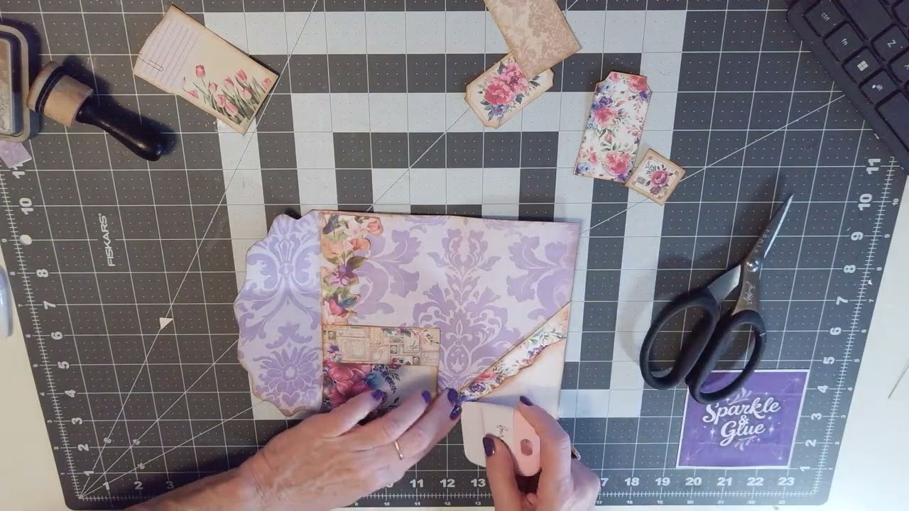 Free Folio Printable for my New Digital Collection Called Painted Florals