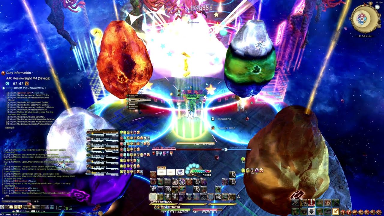M12S Phase 2 Day 4 Clear - PCT PoV (4k, Game sounds only)