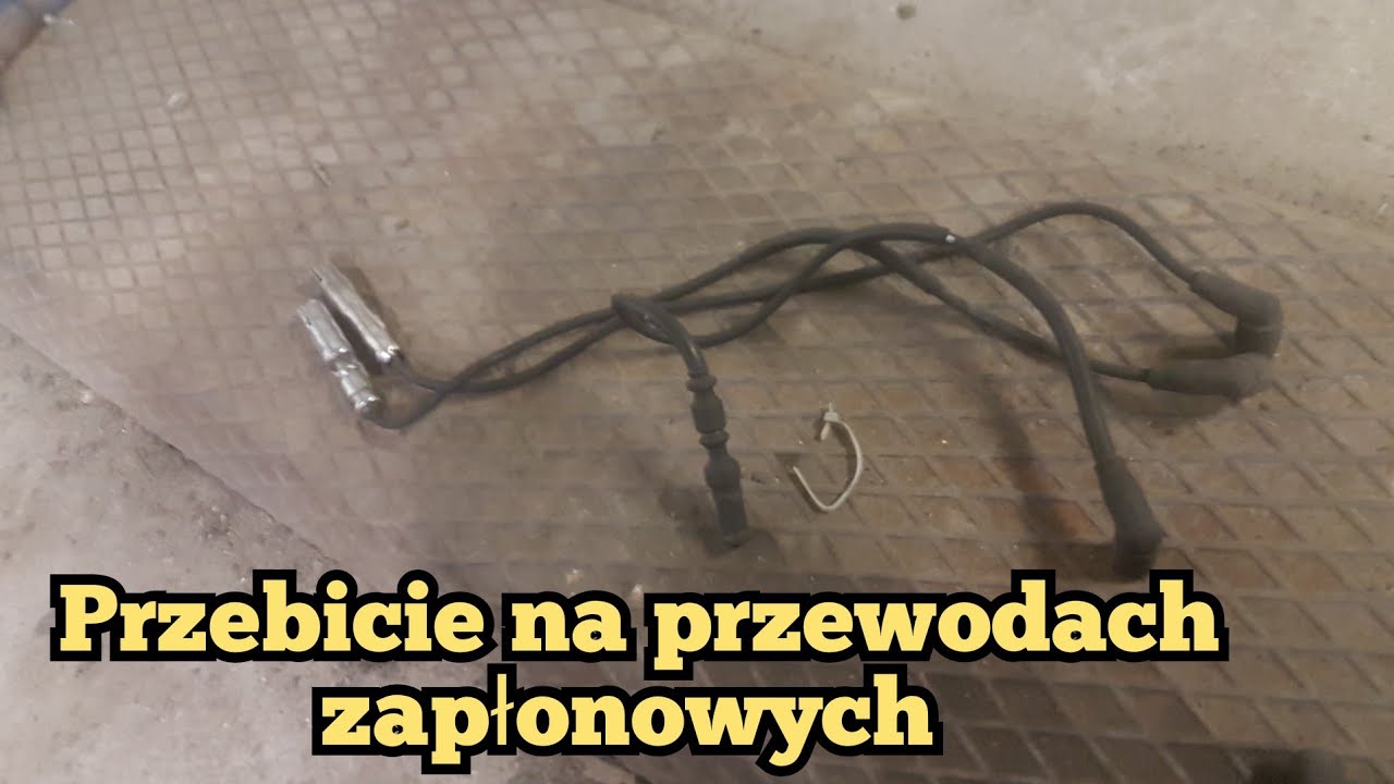 NIER&Oacute;WNA PRACA SILNIKA - WADLIWE PRZEWODY ZAPŁONOWE -VW PASSAT