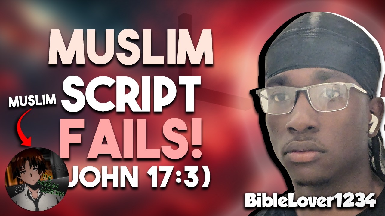 Muslim FAILS To Refute Jesus as God! (John 17:3)