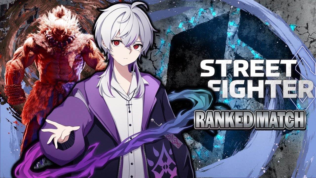 【スト６】ボタンを全部添えて慣れるためのランクマ【黒咲祢音/新人Vtuber】