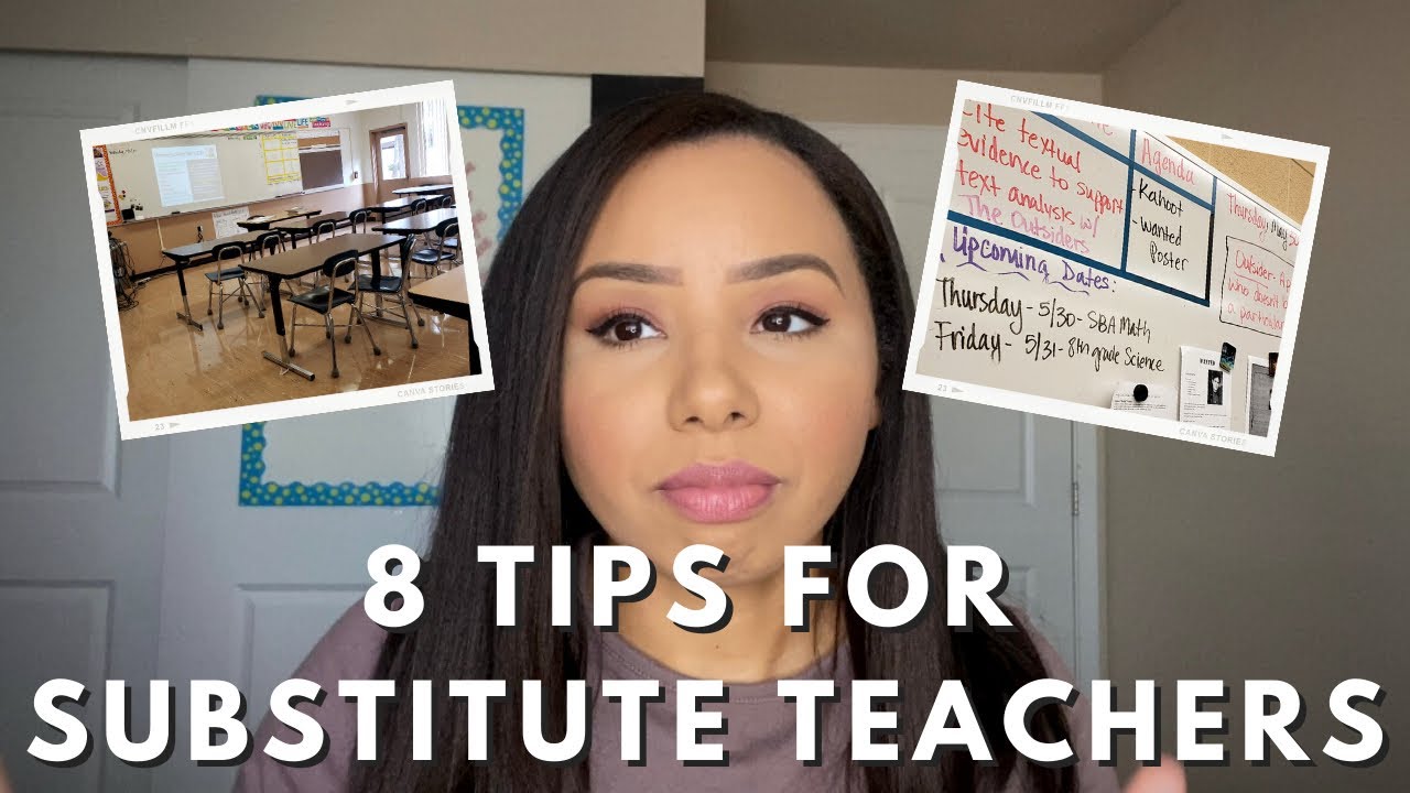 Sub Teacher Tips for New Substitute Teachers