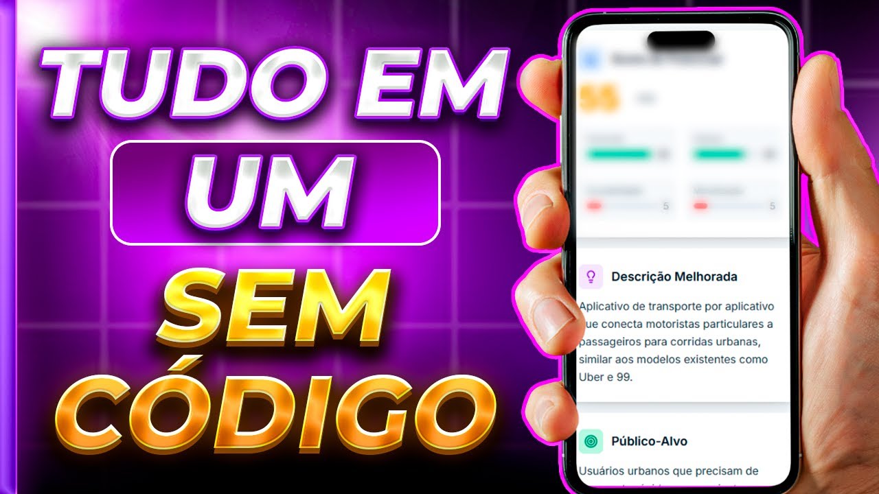 ESSA FERRAMENTA FAZ TUDO! Crie aplicativos sem saber programar ( na prática )