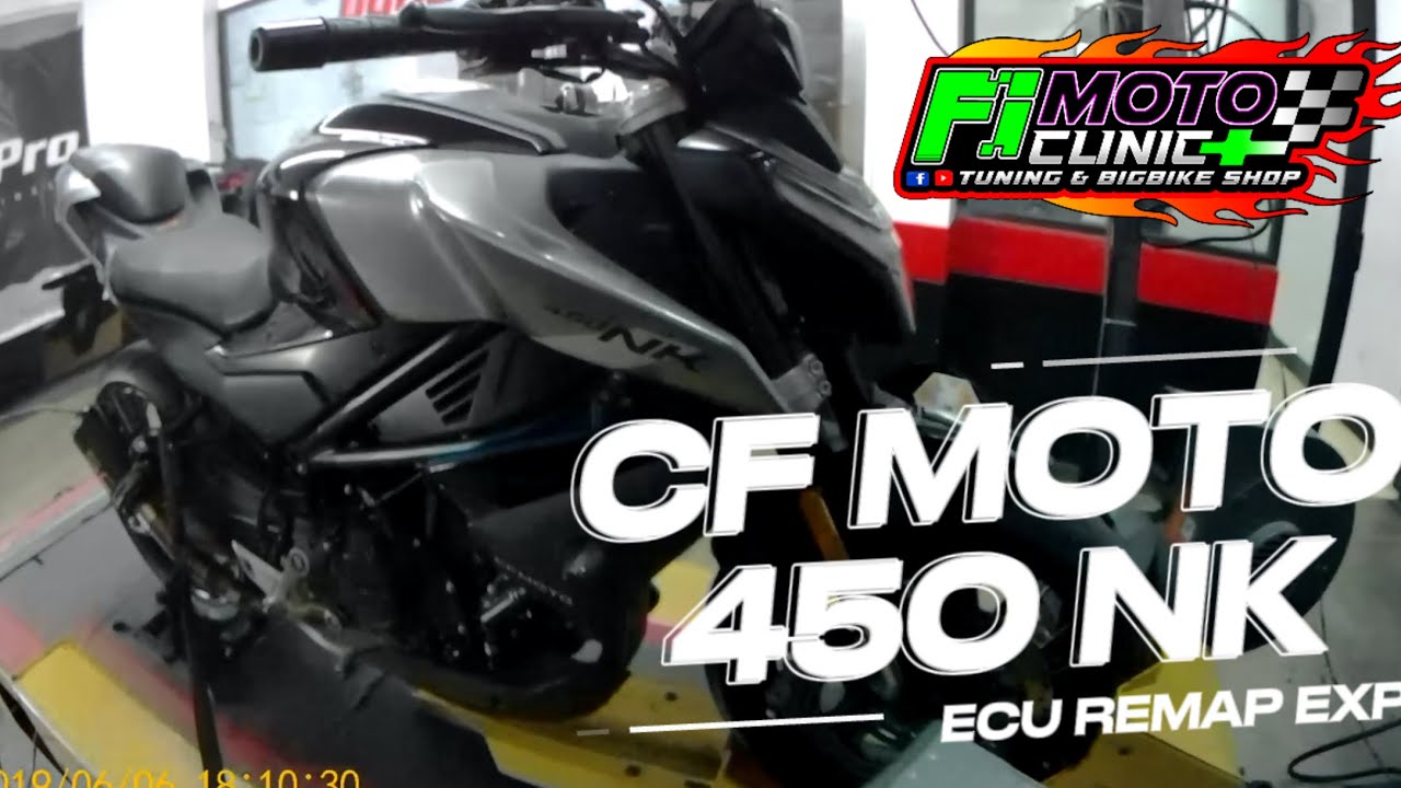 CF MOTO 450 NK FULL REMAP EXPERIENCE 