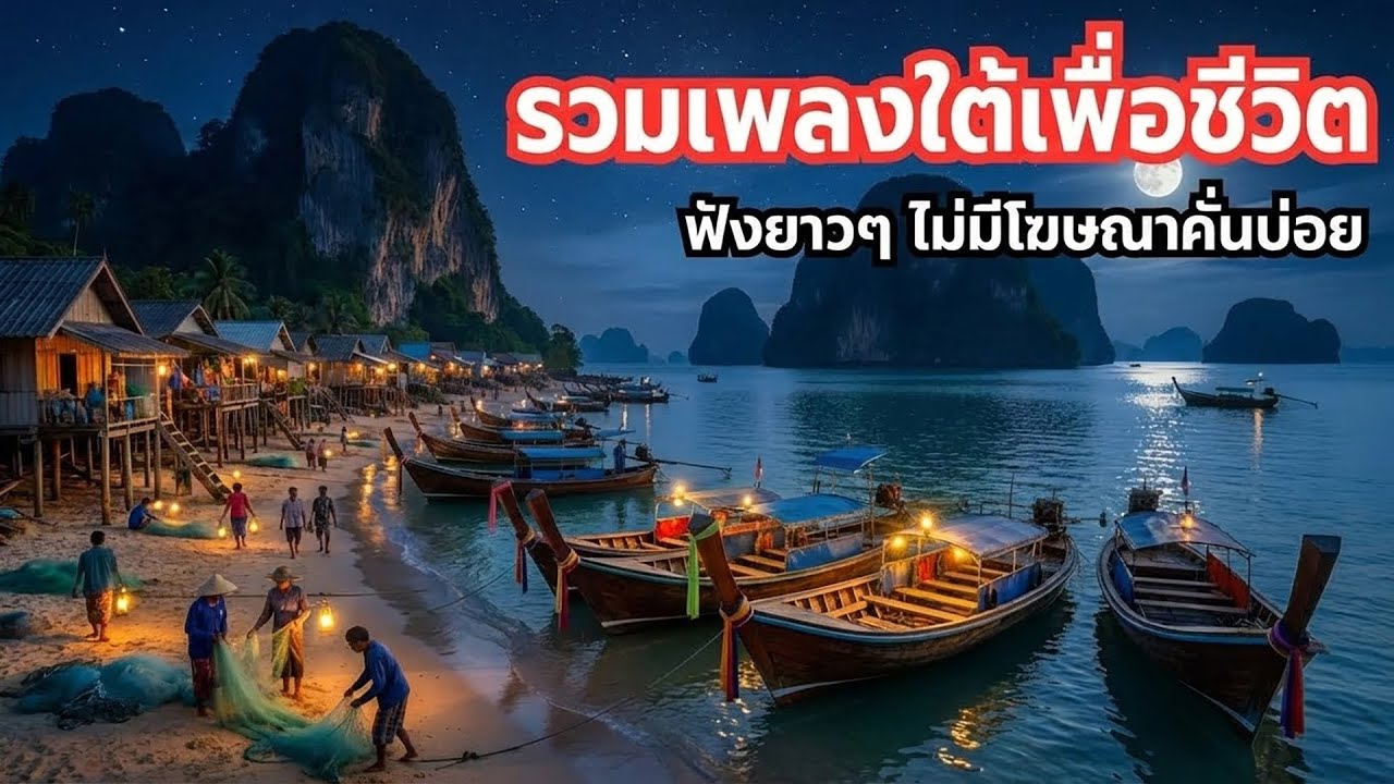ใหม่ล่าสุด - รวมเพลงใต้เพื่อชีวิต -  ฟังเพลินยาวๆ【LONGPLAY】ไม่มีโฆษณาคั่น - Vol.8