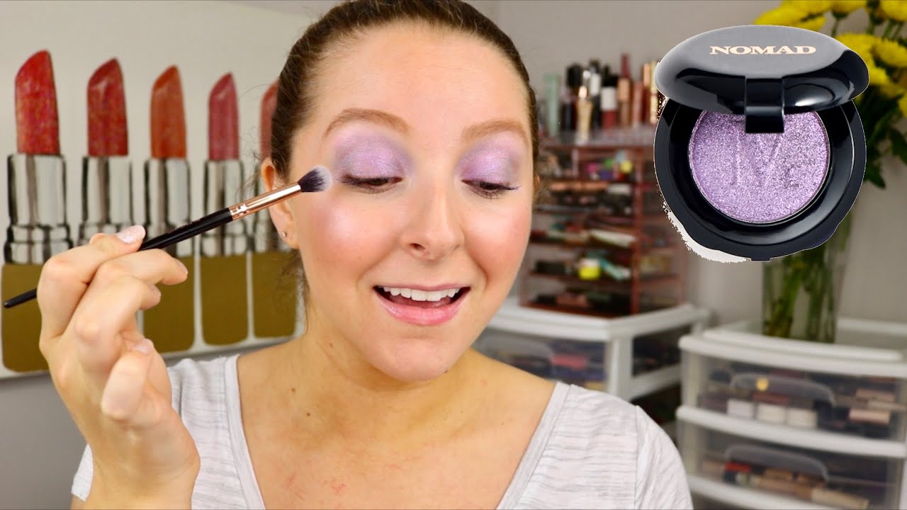 Nomad Cosmetics x Iceland Fire & Ice Intense Eyeshadow in Alfheim Swatch, Review & Tutorial