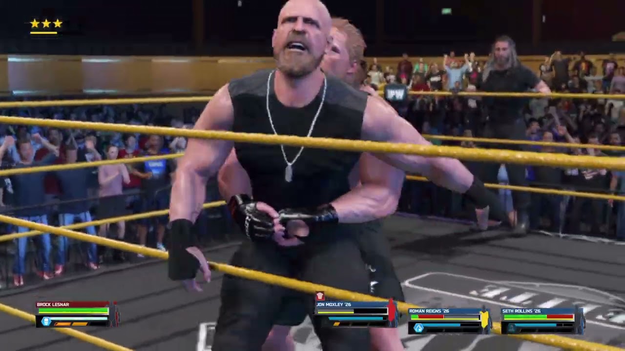 FULL MATCH: The Shield VS. Brock Lesnar | 1 on 3 handicap match