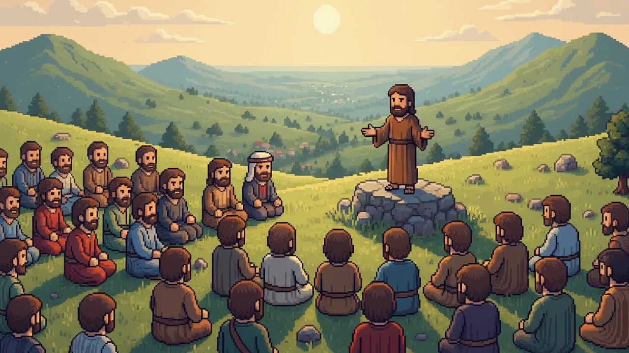 Quando JESUS é Seu Professor… Lo-fi 1 Hora com Sermão do Monte (Foco Nivel Espírito Santo)