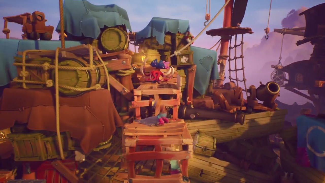 Crash Bandicoot™ 4  MORDENDO A ISCA