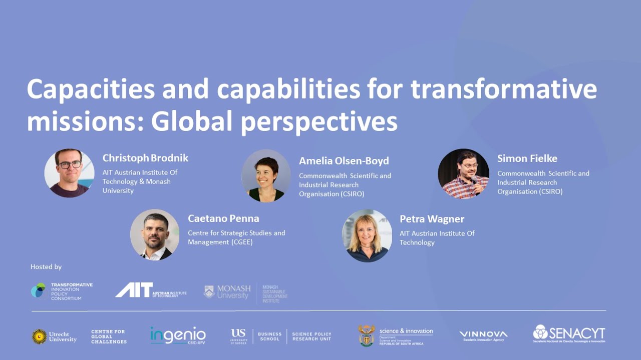 Capacities and Capabilities for Transformative Missions: Global Perspectives | 23 Apr 2024
