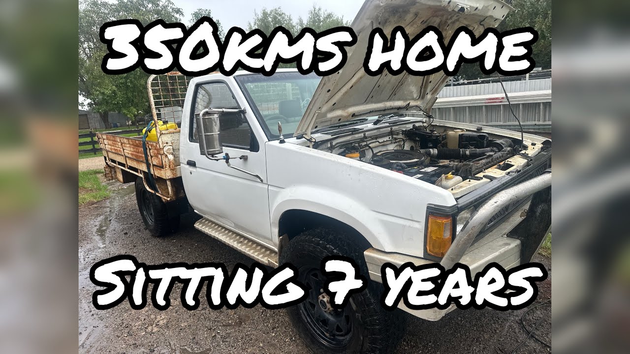 Will this 1991 Nissan Navara make it 350kms Home? 