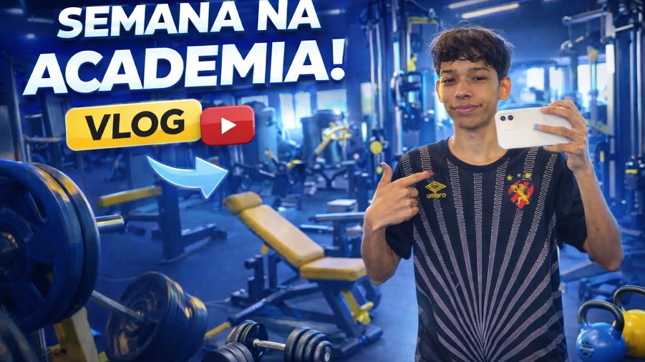 Primeira Semana na Academia! - Vlog.