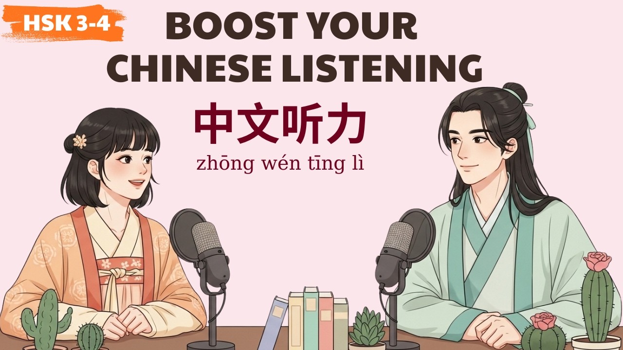 HSK 3-4 | 怎样练好中文听力？| How to Listen Chinese Better? | Learn Chinese Podcast