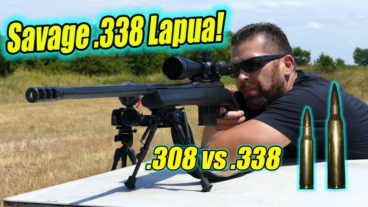 At The Range: Savage 110 FCP-HS .338 Lapua Magnum!