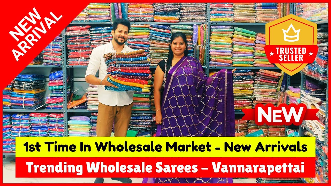 💥 New Arrivals With Spl Offers 💥 Trending Wholesale Sarees Vannarapettai | Priya Just Know Fashion