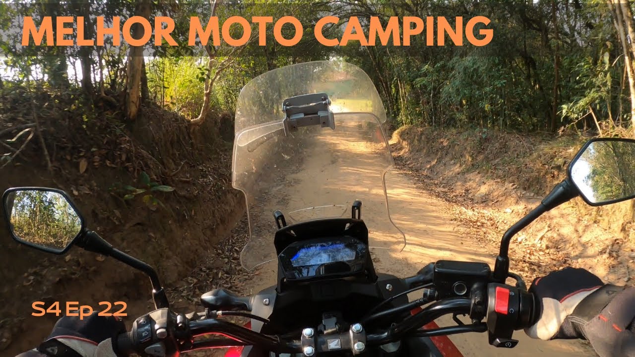Moto acampamento no canion guartela Tibagi - Pr | S4 Ep 22