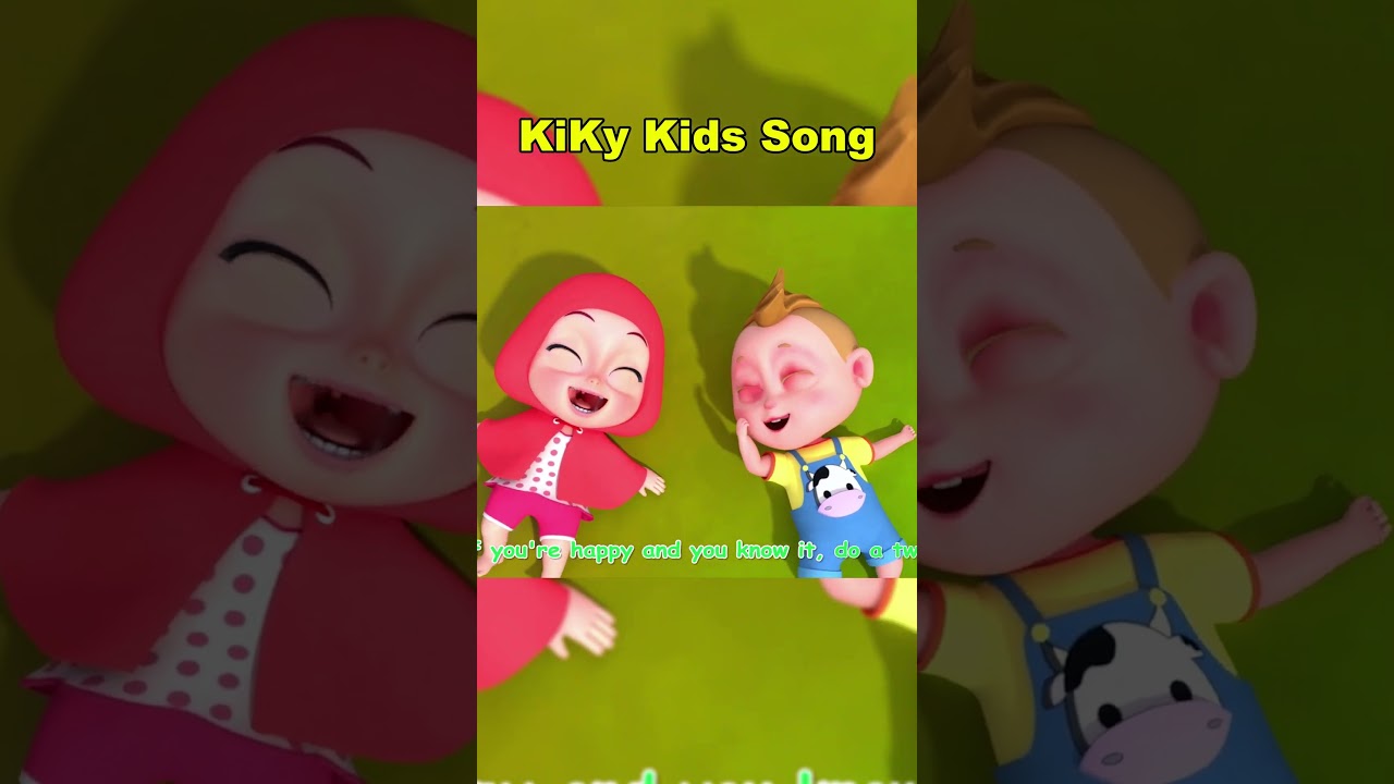 If you're happy and you know it, do a twir! #kidssongs #nurseryrhymes #babysongs #funkidssongs