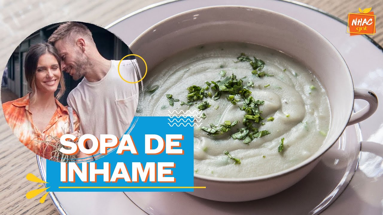 Sopa de inhame com cardamomo | Rodrigo Hilbert | Bem Juntinhos