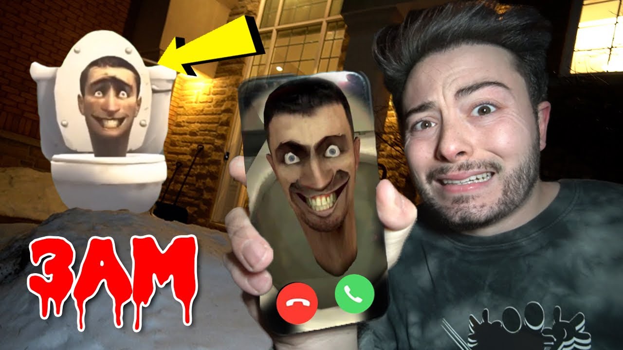 DO NOT CALL SKIBIDI TOILET ON FACETIME AT 3 AM!! (HE ANSWERED)