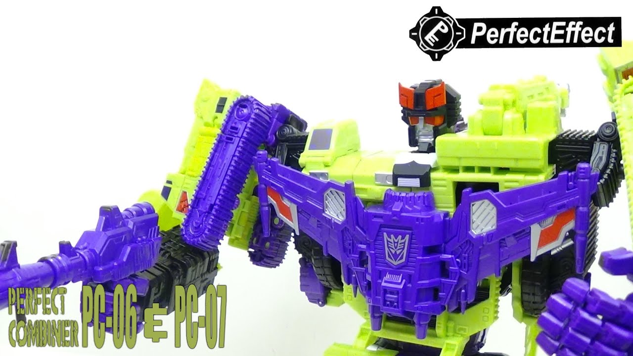 Perfect Effect PC-06 and 07 Combiner Upgrade Set for Devastator