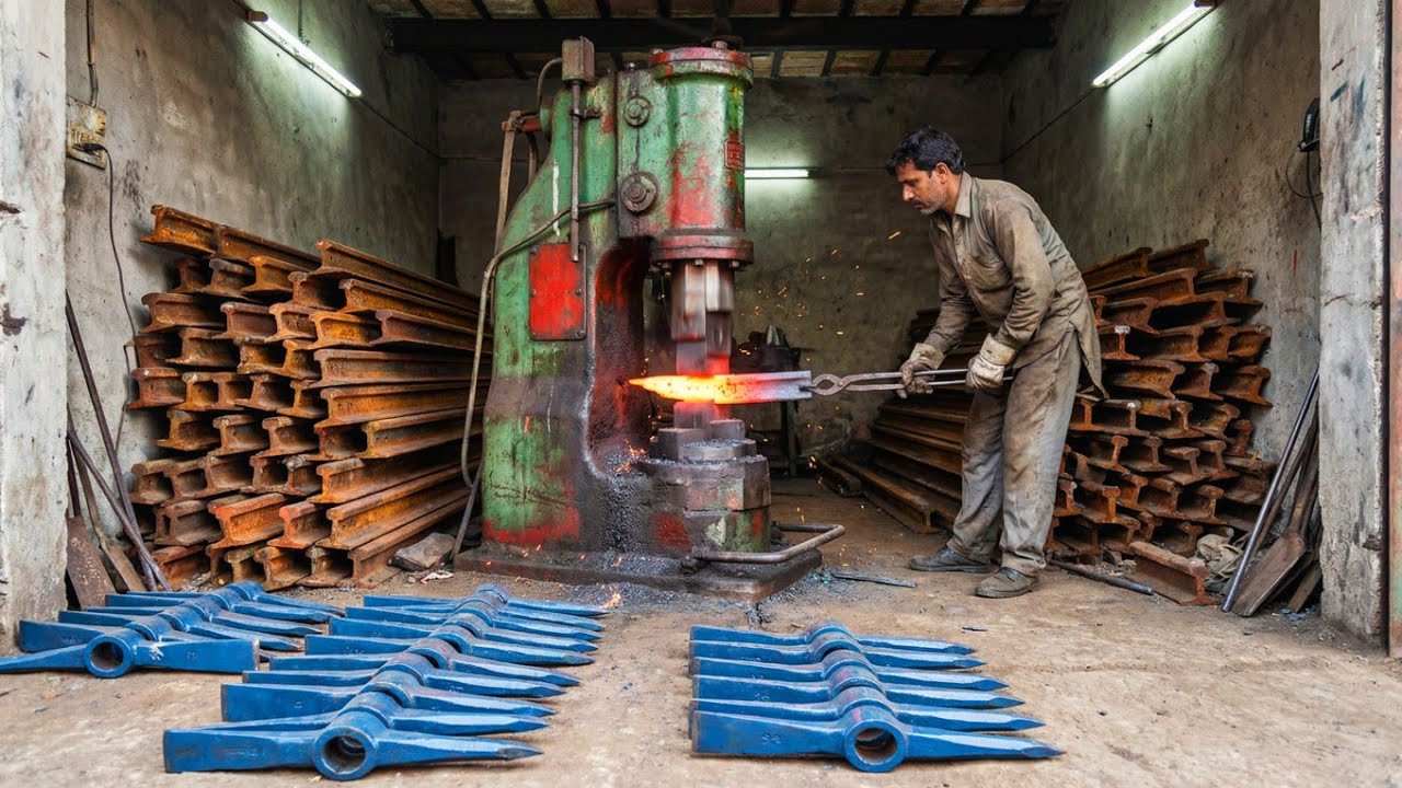 Incredible Process Of Making Hand Tools From Rusty Iron Scrap | Factory Mass Production