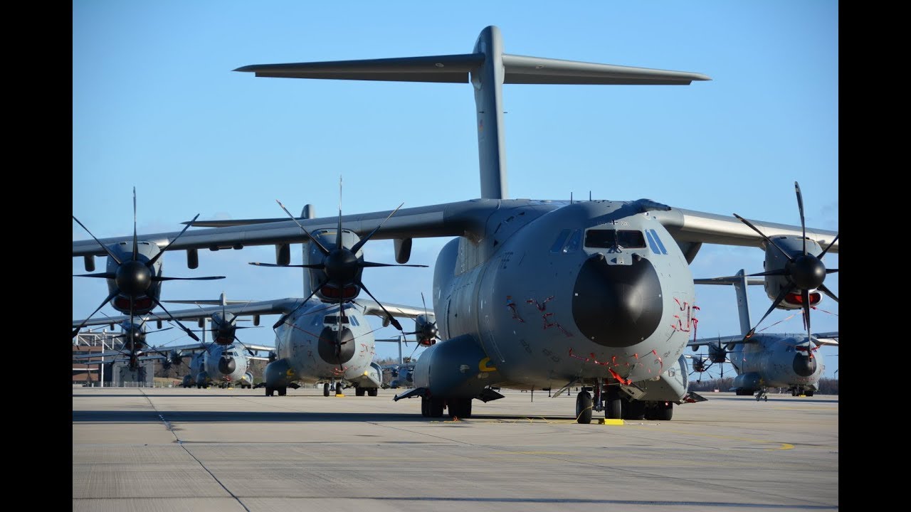 25 x A400M für LTG 62 - Ministerin in Wunstorf