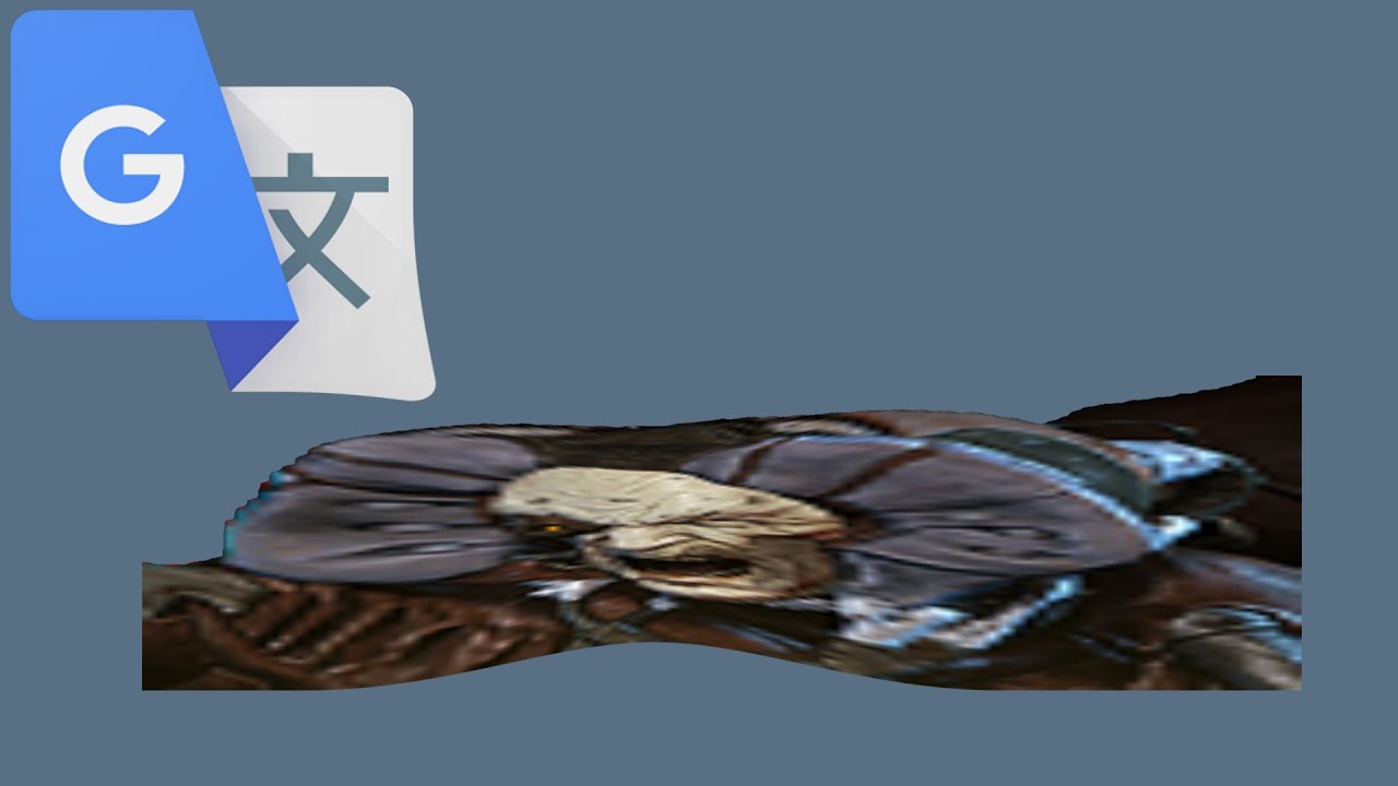 corrupted vor's speech corrupted further through google translate