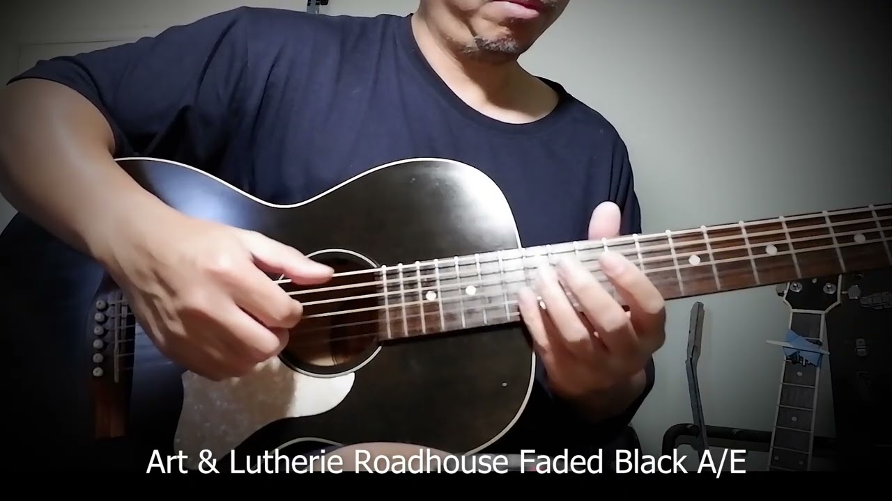 Art & Lutherie Roadhouse Faded Black A/E sound Reviews