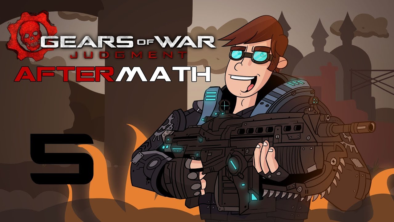 Gears of War Judgment: Aftermath Gameplay / Walkthrough w/ SSoHPKC Part 5 - The Rooftops