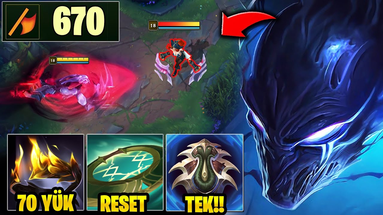 Böyle Tek Yesen Gidip Nocturne Oynarsın 😎 (670 AD CANAVAR) | Creed LoL