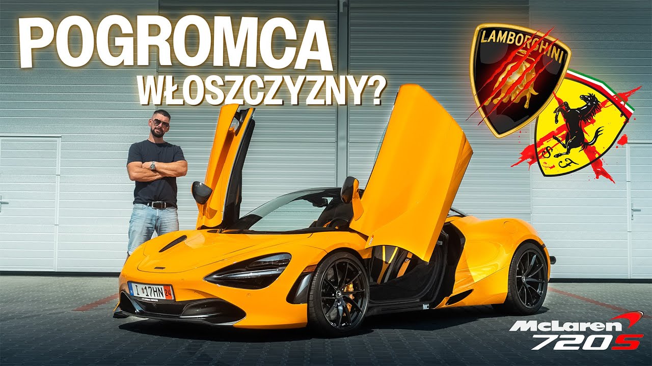 McLaren 720S Spider I +330km/h bez dachu!? Szaleństwo w czystej postaci!!😳