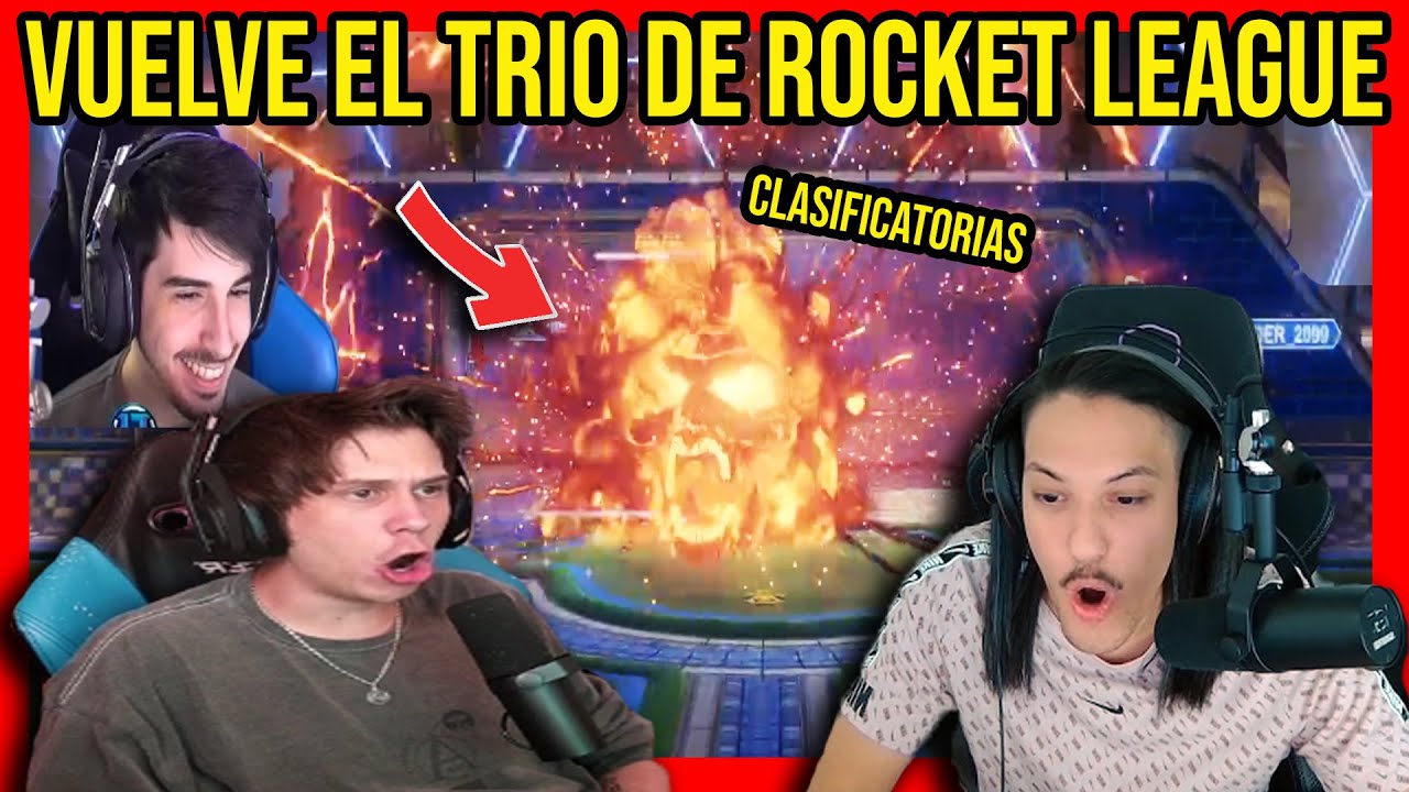 Rubius, Alexby y Maximus en Rocket League Clasificatorias #2  | Maximus Directos