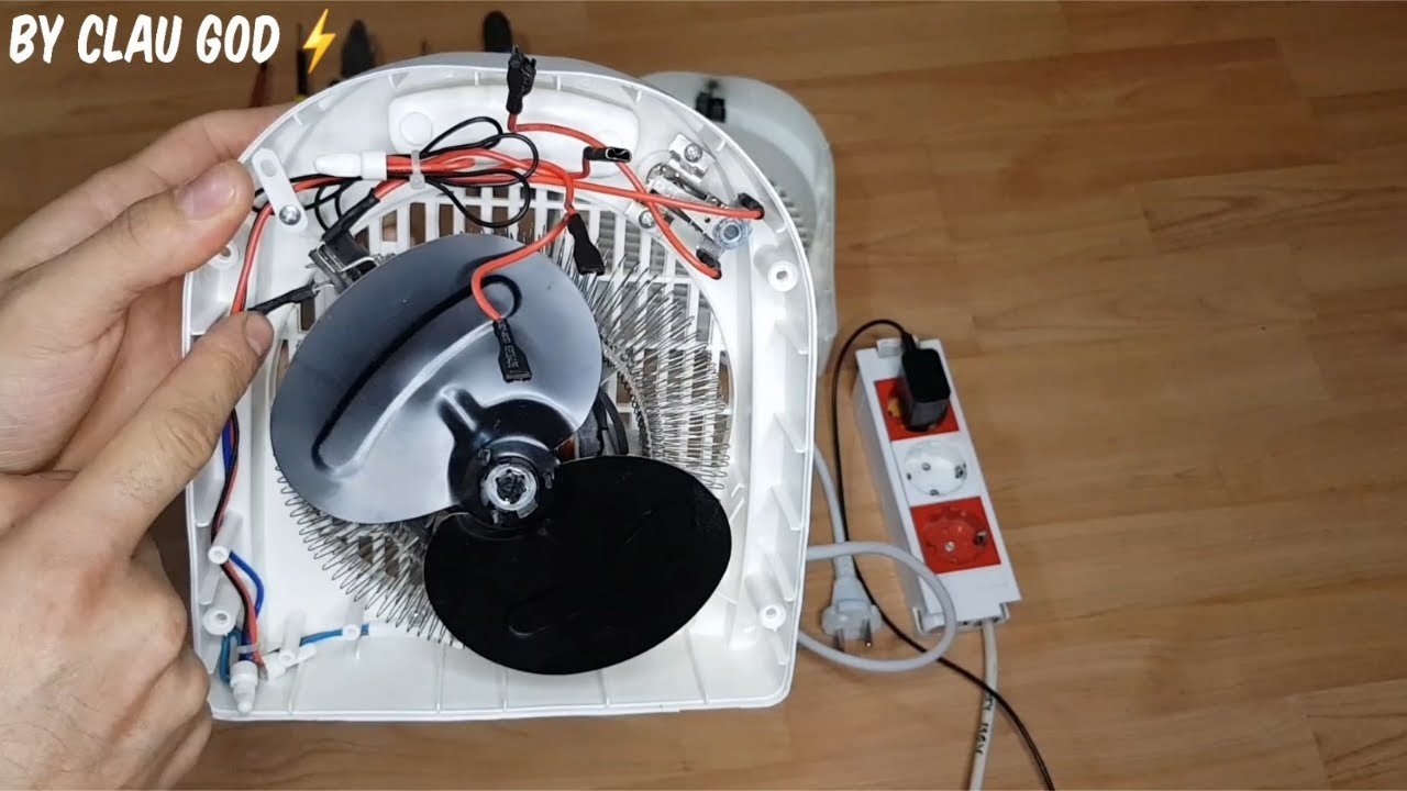 Ремонт электрического калорифера