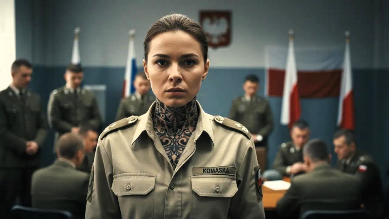 Wyśmiewali i drwili z tatuażu na jej widoku, dopóki generał nie poznał prawdy szokującej