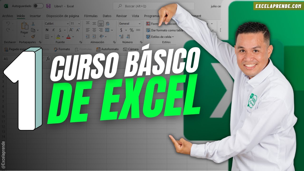 ✅ Clase 1 Curso b&aacute;sico de Excel | Datly Educaci&oacute;n