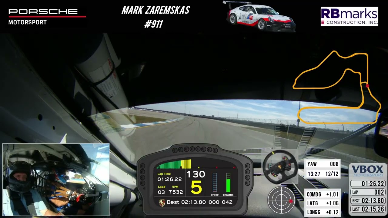 Sammy (Zach's Friend) - Sebring - 991.2 GT3 Cup - 12-12-25