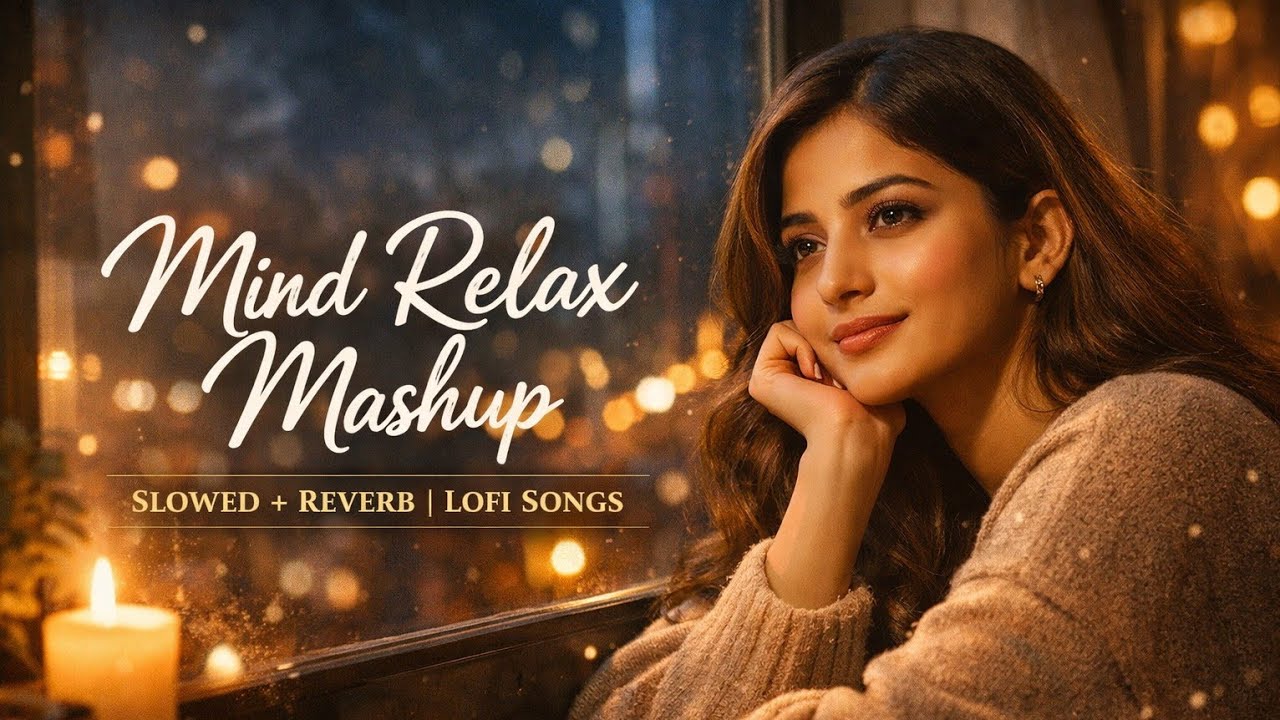 Mind Relax Mashup 💔 Slowed + Reverb Lofi Songs | Peaceful Night Vibes | Cinematic Love Mix 2026